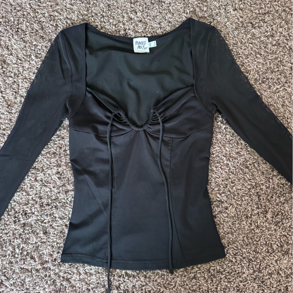 Princess Polly Black Top